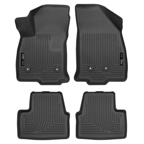 Husky Liners 16-17 VOLT FRONT & 2ND SEAT FLOOR LINERS (FOOTWELL COVERAGE) WEATHERBE 98281 - main